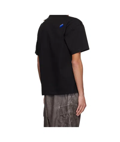Ader Error Short-sleeved T-shirt In Black