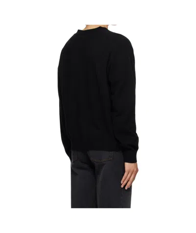 Ader Error Long-sleeved Cardigan In Black