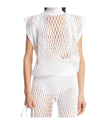 Alaïa Alaia Women Maxi Top Ss In White