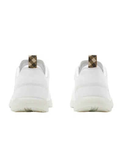 Burberry Men Matrix Sneakers In White