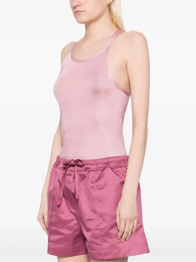 Tom Ford Knitted Tank Top In Pink