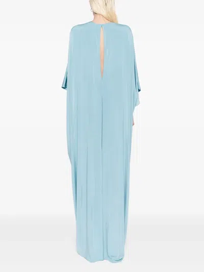 Tom Ford V-neck Dress In Blue