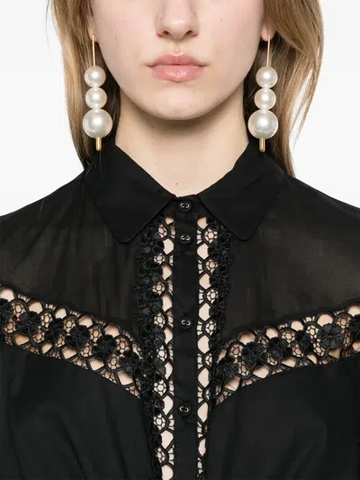 Charo Ruiz Devi Blouse In Black