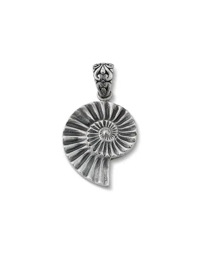 Samuel B. Sterling Silver Shell Motif Pendant