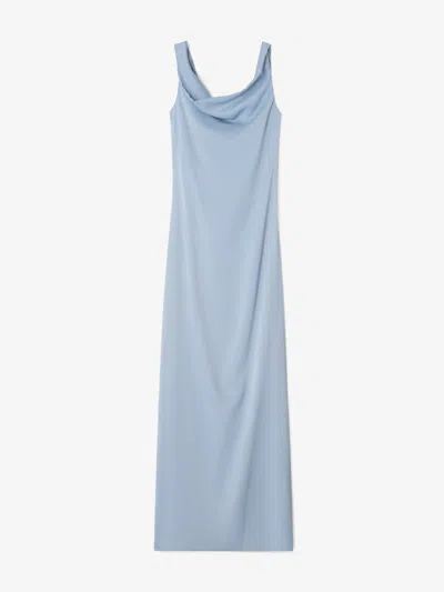 House Of Dagmar Waterfall Maxi Dress In Dove Blue