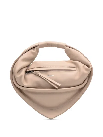 Federico Cina Midi Tortellino Bag In Pink