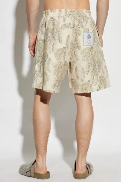 Jacquemus Aloe Bermuda Shorts In Beige