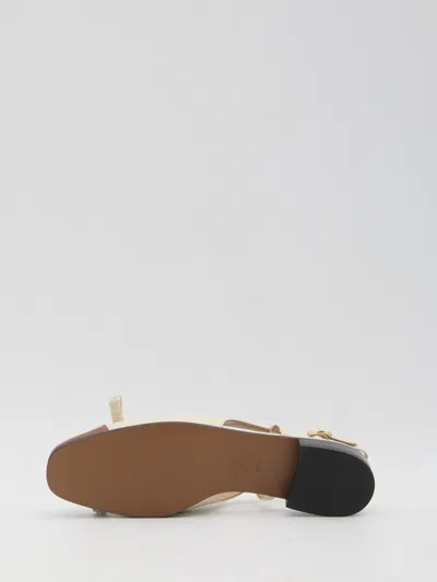 Valentino Slingback Ballerina 25mmm In Beige