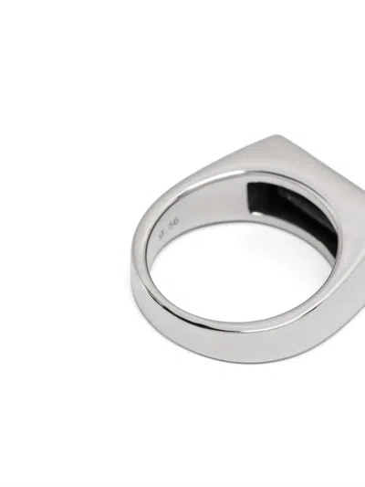 Tom Wood Peaky Ring In Silver