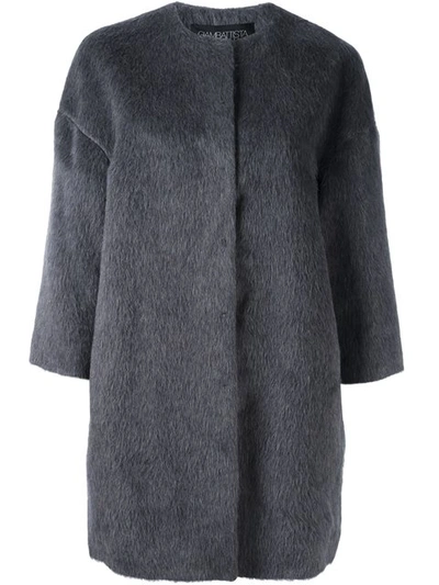 Giambattista Valli Wide Sleeve Coat - Grey