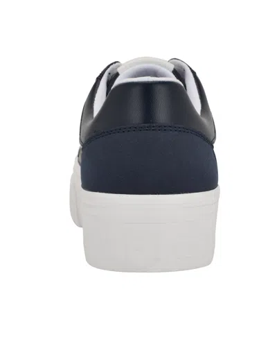 Tommy Hilfiger Banner Stripe Cupsole Sneaker In Blue