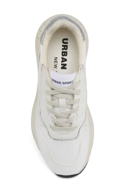 Jslides Sage Platform Slip-on Sneaker In White