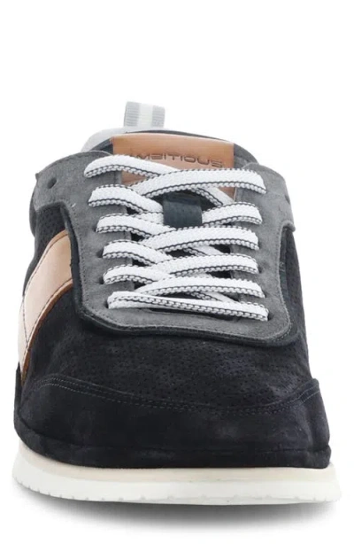 Ambitious Perforated Sneaker In Black