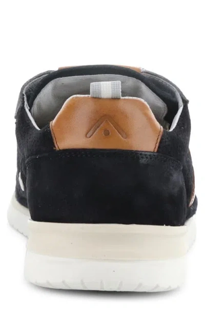 Ambitious Perforated Sneaker In Black