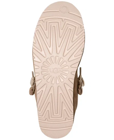 Ugg Sneakers Lo Lowmel With Mesh Inserts And Logo On The Side In Beige Suede For Men In Brown