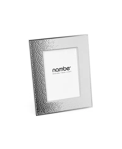 Nambe Hammered Frame, 4" X 6" In Silver