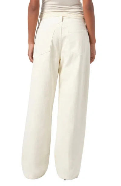 Agolde Dame Wide Leg Jeans In Solar
