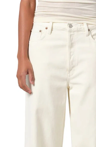 Agolde Dame Wide Leg Jeans In Solar