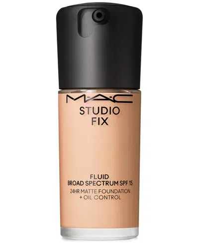 Mac Studio Fix Fluid Spf 15 24hr Matte Foundation + Oil Control, 1 Oz. In N4.75 (beige With Neutral Undertone For