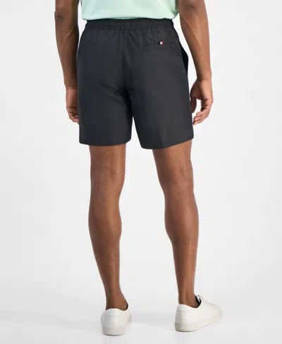 Tommy Hilfiger Medium Drawstring Mens Swim Shorts In Black