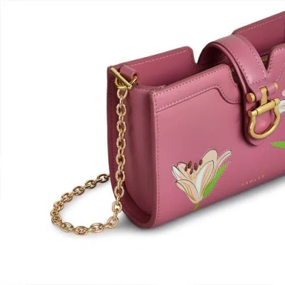 Radley Kentucky Derby Spring 2025 Large Phone Crossbody Bag In Sienna Pink