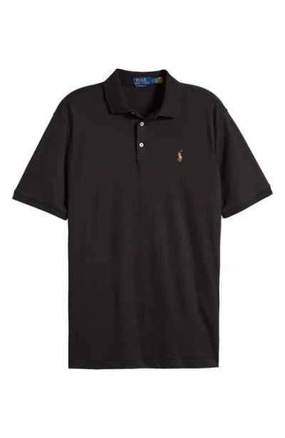 Polo Ralph Lauren Men's Slim Fit Short Sleeve Polo Shirt In Polo Black