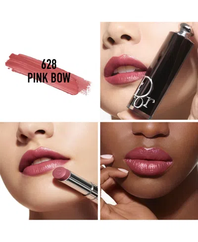 Dior Addict Refillable Shine Lipstick In 628 Pink Bow (a Plum)