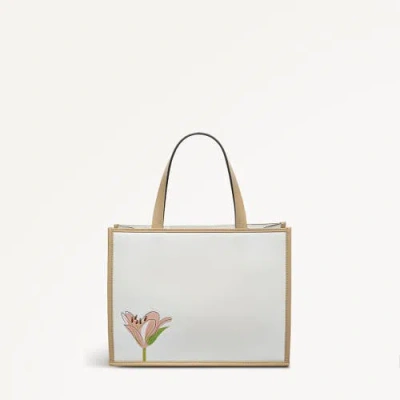 Radley Kentucky Derby Spring 2025 Small Open Top Satchel Bag In Chalk