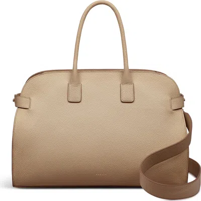 Radley The Rathbone Large Ziptop Satchel Bag In Stone