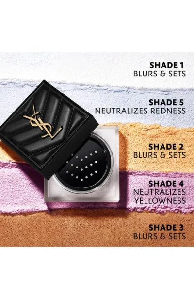 Saint Laurent Yves  All Hours Hyper Blur Soft-focus Loose Powder In 04 Lavender