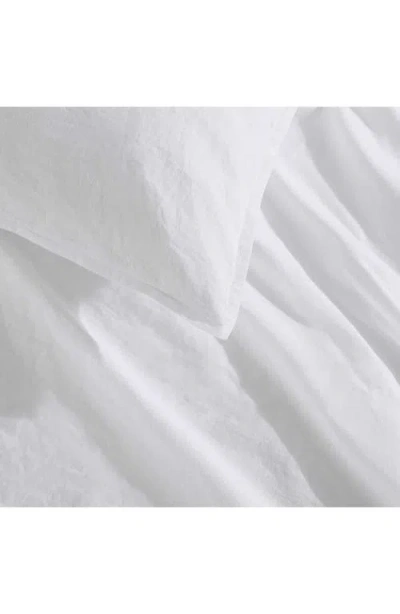 Calvin Klein Washed Percale Comforter & Sham Set In White