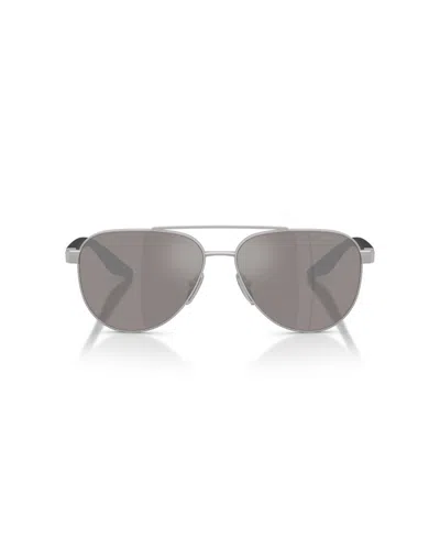 Prada Linea Rossa Man Sunglass Ps A52s In Gray