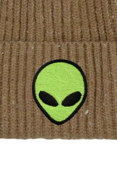 Dalix Alien Watch Cap In Tan