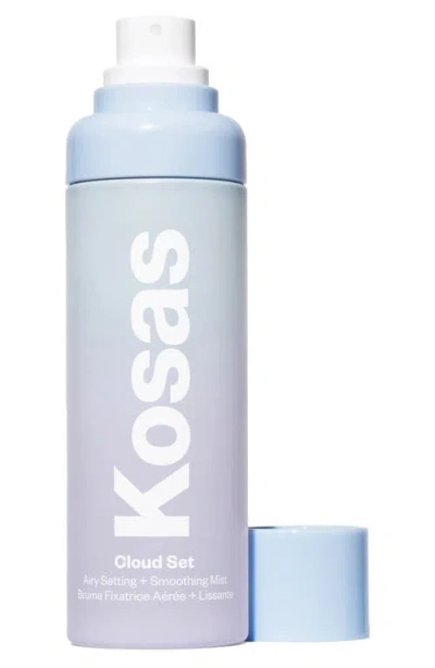 Kosas Cloud Set Airy Setting Spray + Smoothing Mist 3.2 oz / 95 ml In Clear
