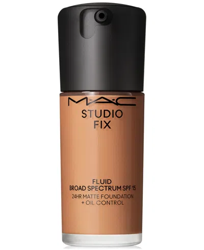 Mac Studio Fix Fluid Spf 15 24hr Matte Foundation + Oil Control, 1 Oz. In Nw25 (rosy Beige With Rosy Undertone For