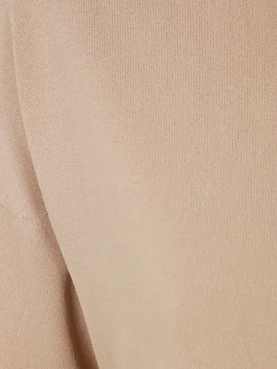 D Exterior D.exterior Viscose Short Sleeves T-shirt In Neutrals