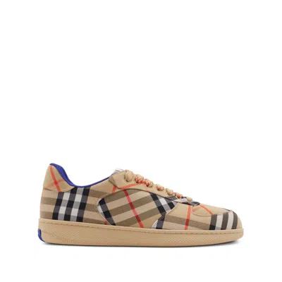 Shop Burberry Neutral Sneakers