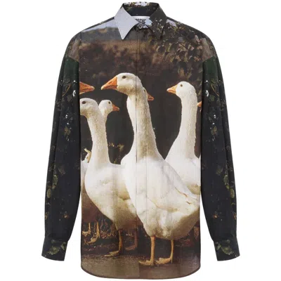 Moschino Voile Shirt Goose