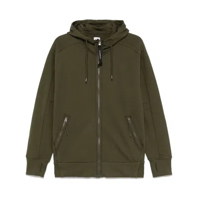 C.p. Company Goggles-detail Zip-up Hoodie
