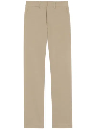 Saint Laurent Pantaloni Chino In Cotone Stretch In Beige