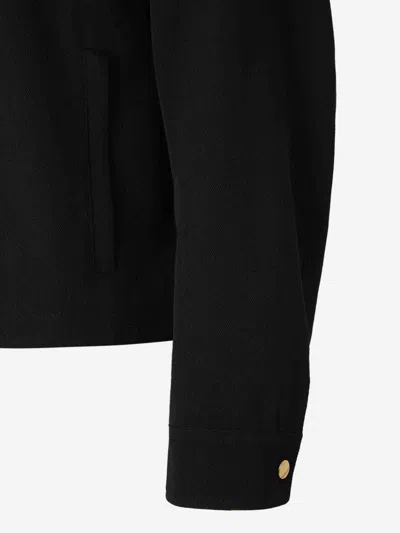 Amiri Mens Black Pool-print Blouson Wool Jacket In Black