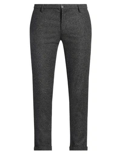 At.p.co At. P.co Man Pants Charcoal Size 32 Wool, Polyester, Cotton In Grey
