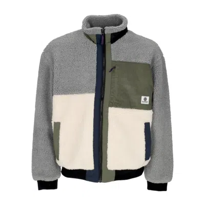 Element Teddy Bear Men's Oak Sherpa Jacket Multicolor In Multicolor