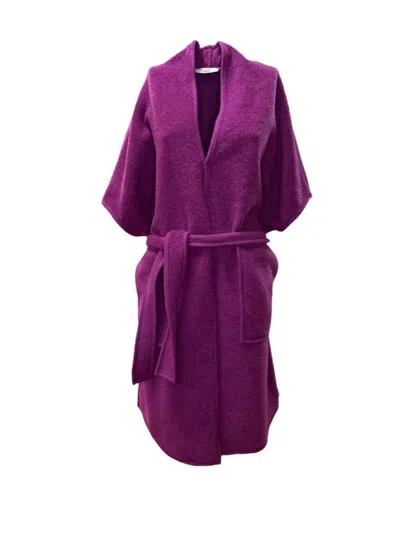 Please Women's Coat L493mbetti  In Purple
