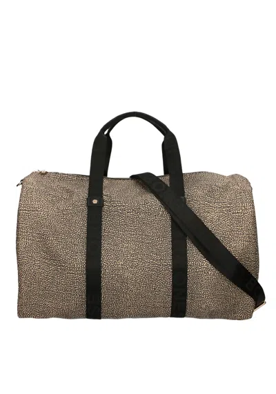 Borbonese Bag M. C/t Woman  934132i15-x11 Multicolor In Gray