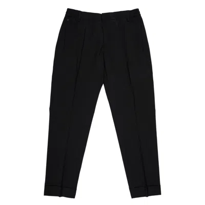 Messagerie Trousers Alicudi Black In Black