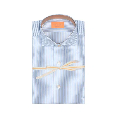 Grigio Shirt Man  Shirt Riga Blue In Other