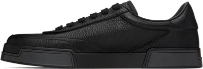 Dolce & Gabbana Portofino Yatch Low-top Sneakers In Black