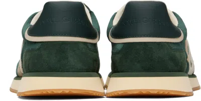 Dolce & Gabbana Cushion Low-top Sneakers Featuring Suede Inserts In Green