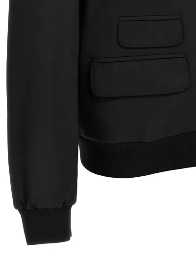 Dsquared2 Stylish V-neckline Cardigan Front Pockets In Black
